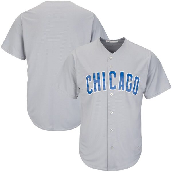 MLB Chicago Cubs Road Authentic Team Jersey Replica Grey Baseball Jerseys