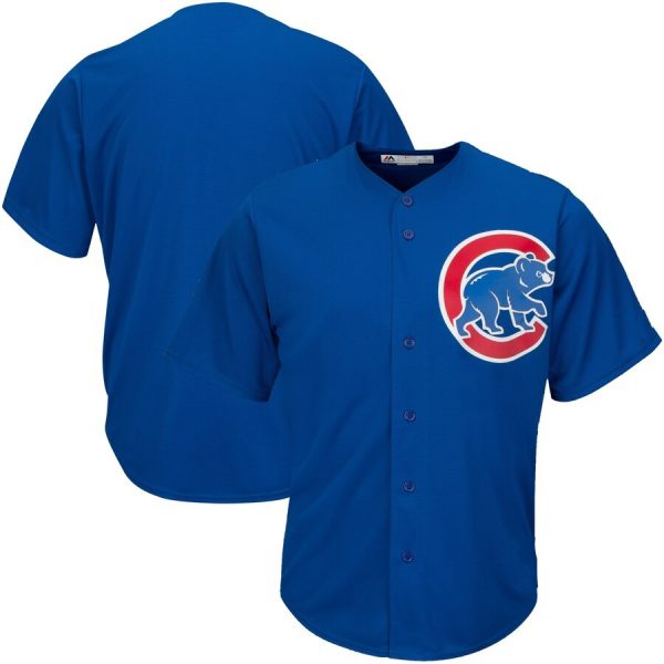 MLB Chicago Cubs Replica Team Jersey Royal Baseball Jerseys