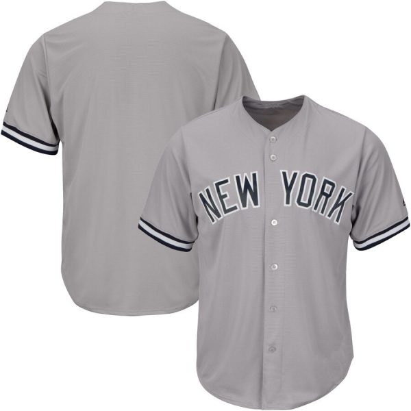 MLB Jerseys Custom New York Yankees Gray Baseball Jersey