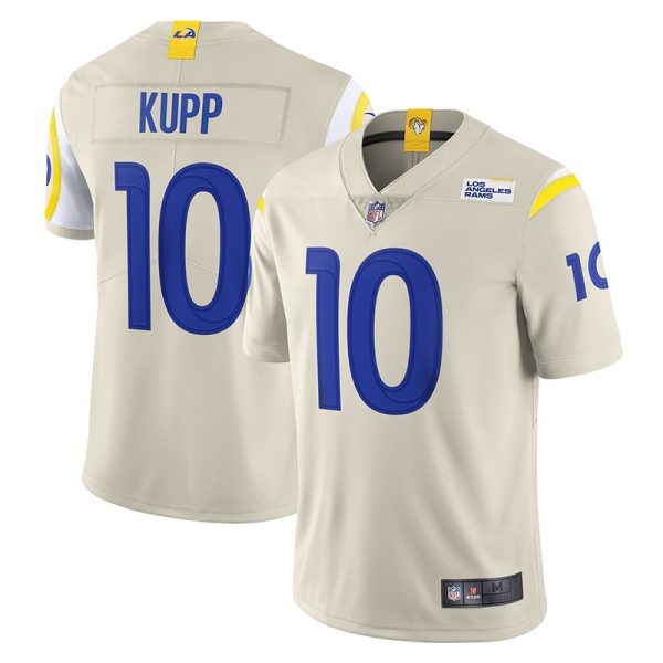 Los Angeles Rams #10 Cooper Kupp Beige Game Replica Stitched American Football Player Jerseys