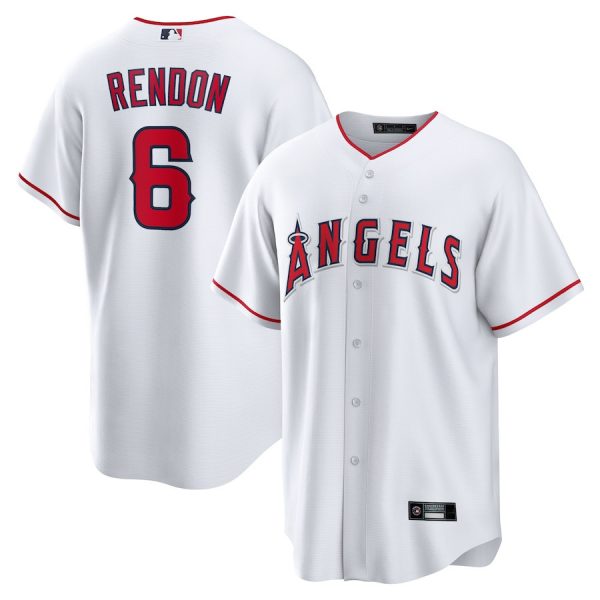 #6 Anthony Rendon Los Angeles Angels White Home Replica Baseball Player Jerseys