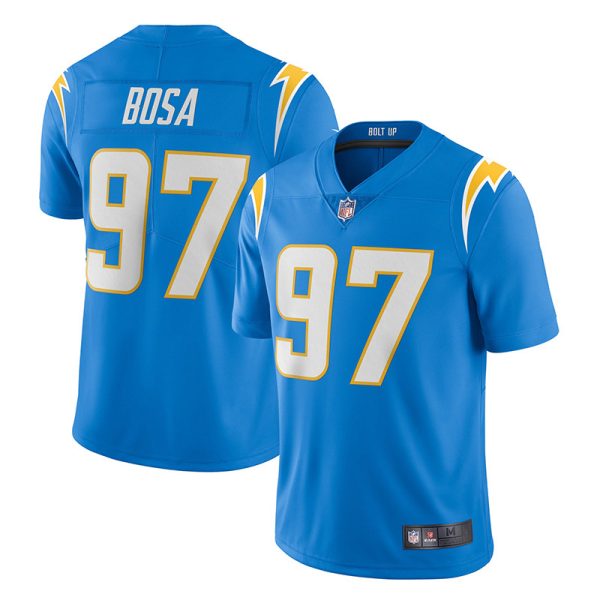 Los Angeles Chargers #97 Joey Bosa Powder Blue Game Replica Stitched American Football Player Jerseys