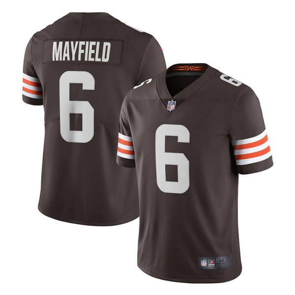 Cleveland Browns #6 Baker Mayfield Brown Game Replica Stitched American Football Player Jerseys