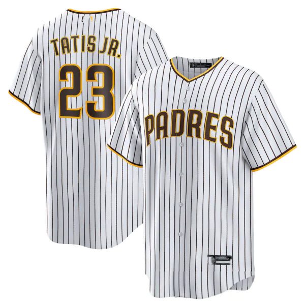 #23 Fernando Tatis Jr. San Diego Padres White Replica Player Jersey Baseball Jerseys