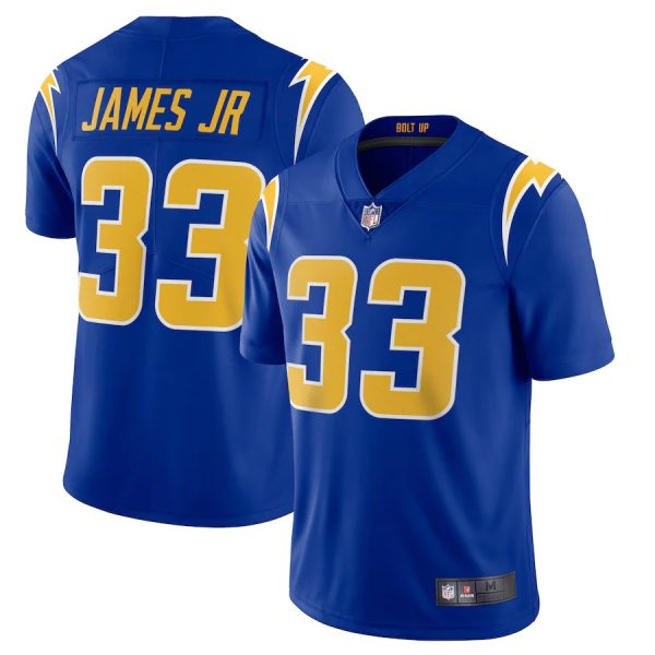 Los Angeles Chargers #33 Derwin James Royal Game Replica Stitched American Football Player Jerseys