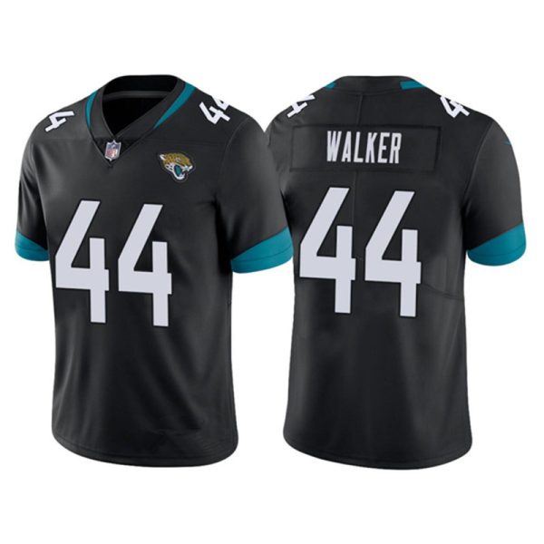 Jacksonville Jaguars #44 Travon Walker Black Player Replica American Football Jerseys