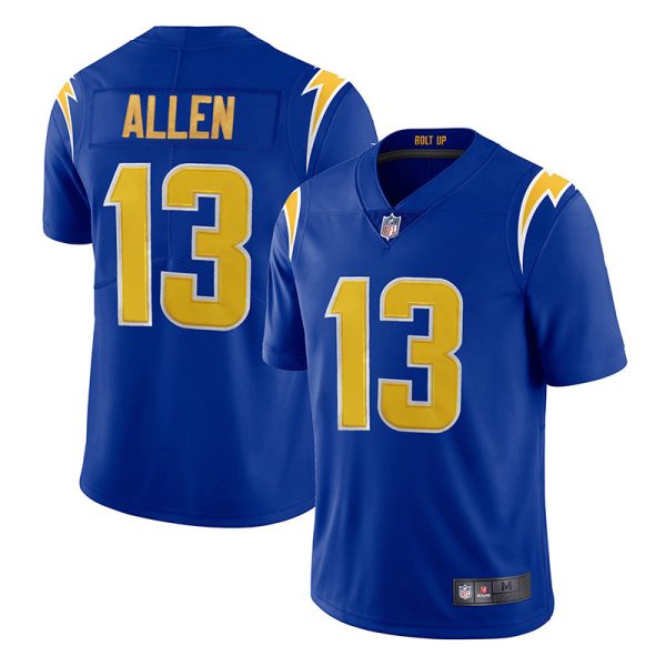 Los Angeles Chargers #13 Keenan Allen Royal Game Replica Stitched American Football Player Jerseys