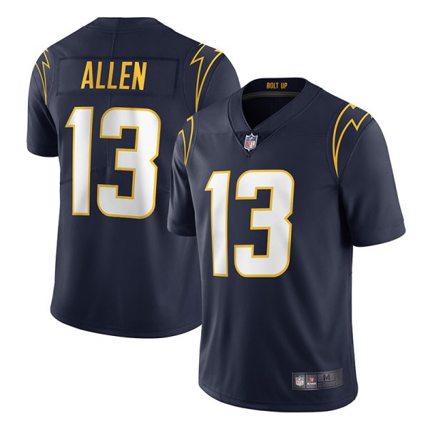 Los Angeles Chargers #13 Keenan Allen Navy Game Replica Stitched American Football Player Jerseys