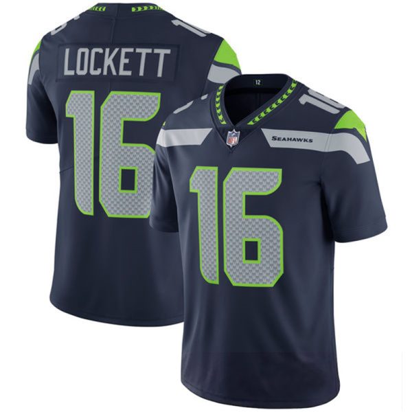 Seattle Seahawks #16 Tyler Lockett Replica Stitched American Football Jerseys