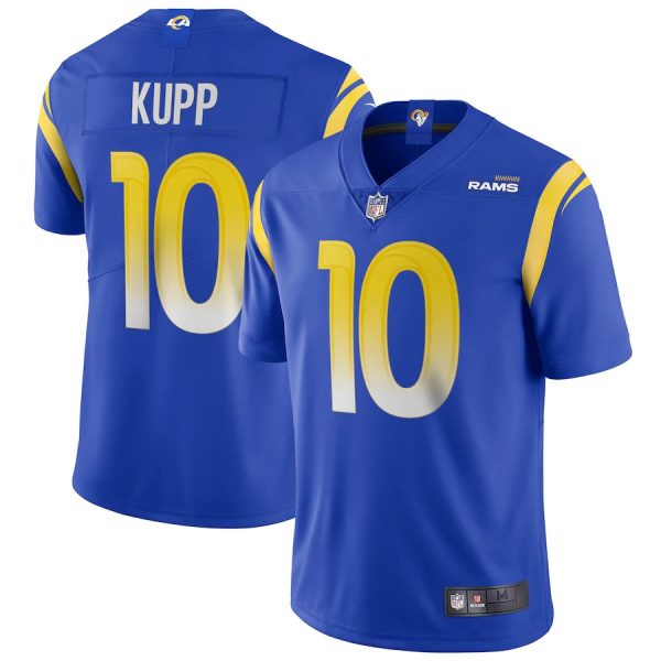 Los Angeles Rams #10 Cooper Kupp Royal Game Replica Stitched American Football Player Jerseys