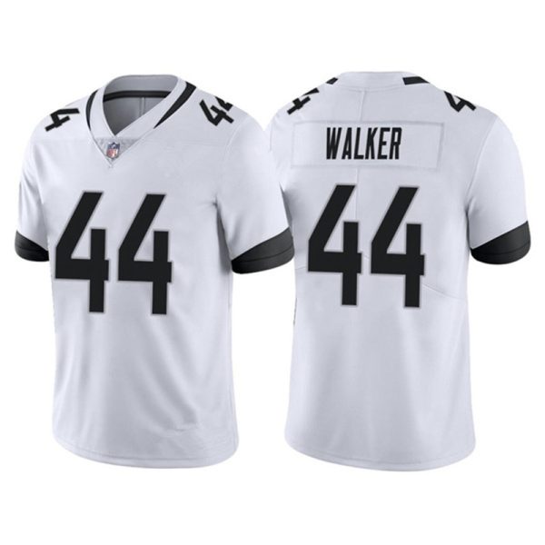 Jacksonville Jaguars #44 Travon Walker White Replica American Football Player Jerseys